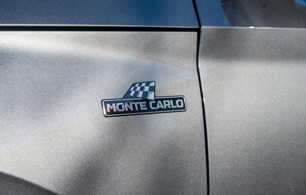 Skoda Kamiq Monte Carlo badge