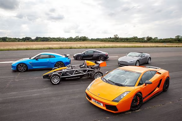 Supercar thrill ride driving experience